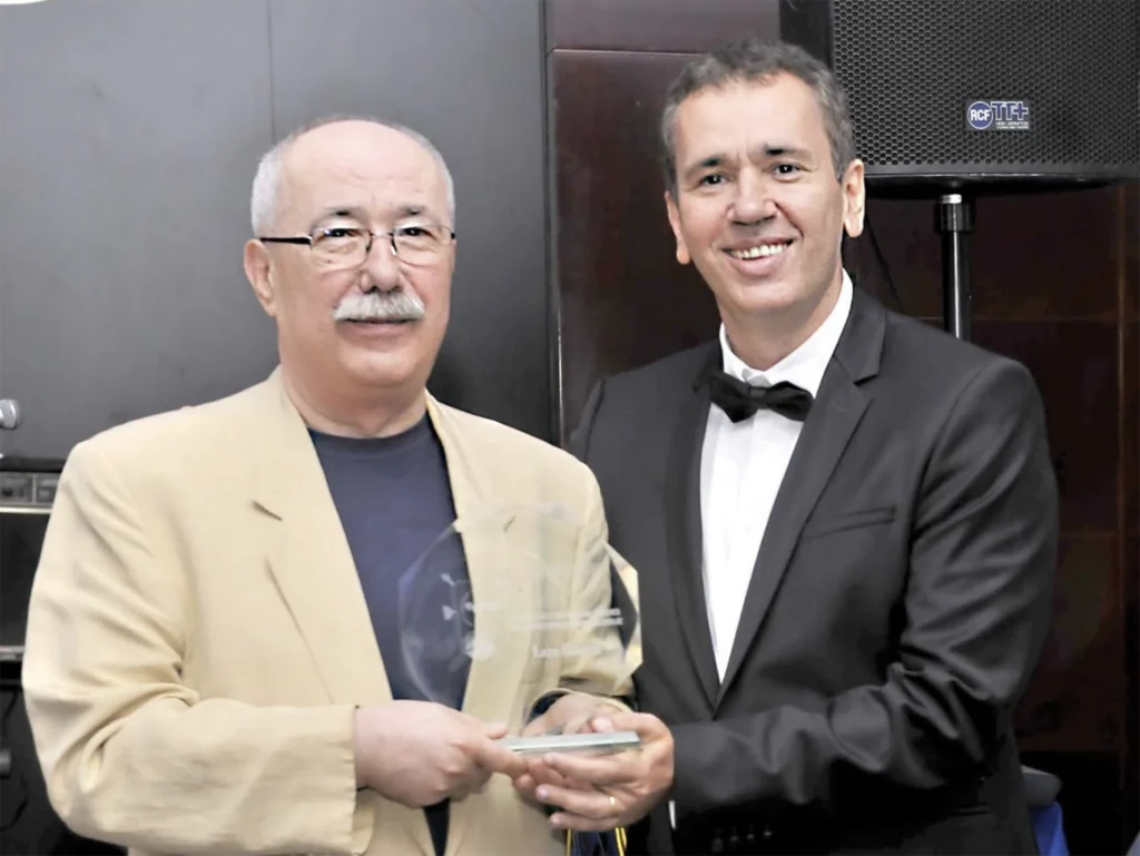 Lazo Goluža i Robert Pauletić s nagradom